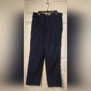 Carhartt Blue Loose Fit Cat 2 Fr Denim Pants Size 36x34 Like New